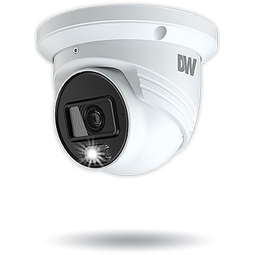 Digital Watchdog DWC-MT95WW28TW MEGApix 5MP WDR Turret IP Camera with White Light LEDs, 2.8mm Fixed Lens