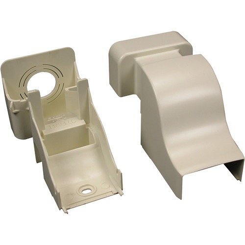 Wiremold PN10F86FW Eclipse PN10 Drop Ceiling Connector Fitting, Ivory