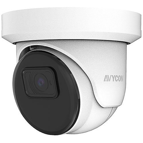 AVYCON AVC-NSE51F28-G 5MP WDR IR Turret IP Camera, 2.8mm Fixed Lens