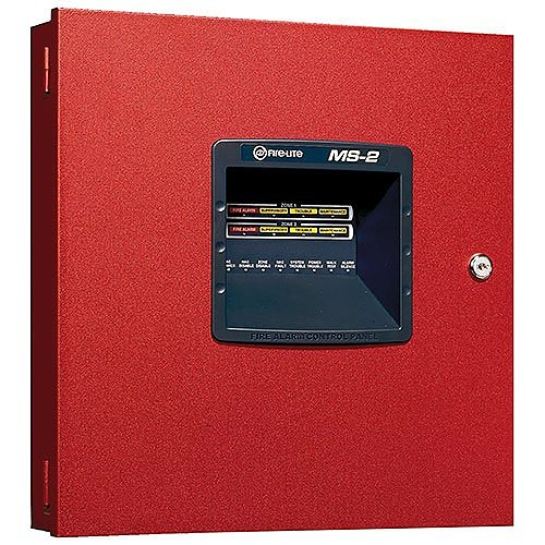 Fire-Lite MS-2-L8 2-Zone Conventional Fire Alarm Control Panel
