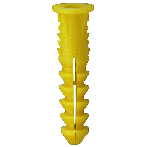 Dottie #8-#10-#12 Yellow Wing Conical Plastic Anchor