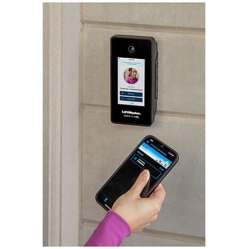 LiftMaster CAPXS Smart Video Intercom S for Smaller Multi-Tenant Buildings and Single Family Homes, Surface-Mount/ Single Gang Box, Cloud-Based System