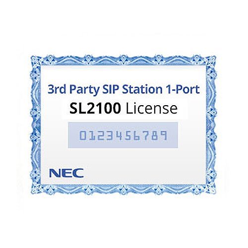 NEC 3rd Party SIP Extension License