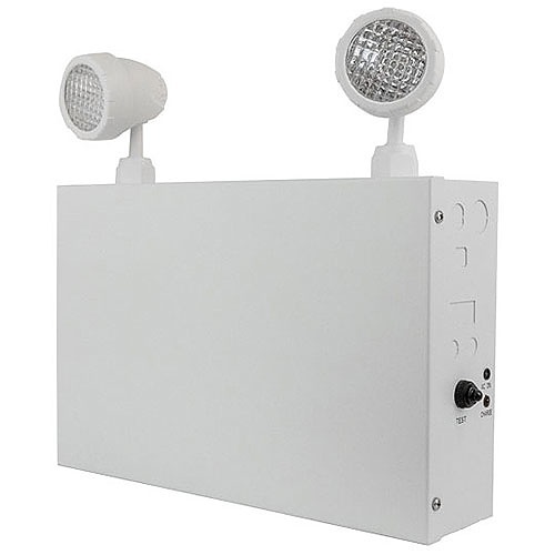 Maple Armor 10032 Steel Case 72W Remote Battery Unit  with Adjustable Combo Heads, White Powder Coated (RO-Z2172U-N)