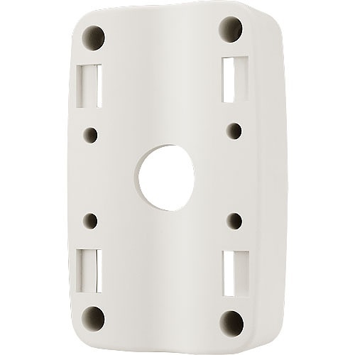 Hanwha SBP-300PM1 Pole Mount Base for XNV-6120R, Ivory