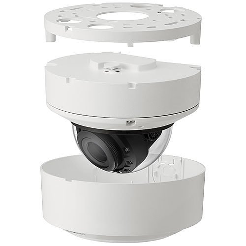 Hanwha XND-C8083RV X Series 6MP Indoor IR Vandal Dome Camera, 4.4-9.3mm Motorized Varifocal Lens