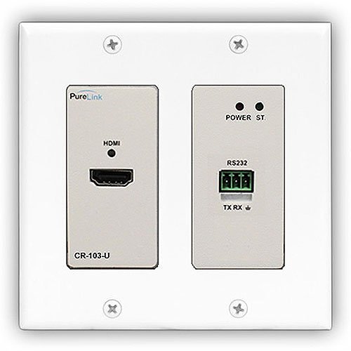 PureLink PM-CR103-U 4K HDMI Over HDBaseT Wall Plate Receiver