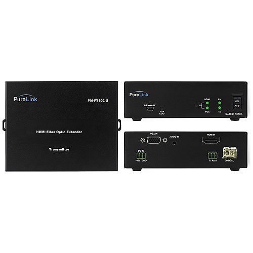 PureLink PM-FT102-U 4K PureMedia HDMI and VGA to Fiber Optic Transmitter