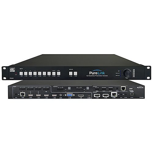 PureLink PS-820S 8x2 4K/60 Seamless Presentation Switcher with 18 Gbps