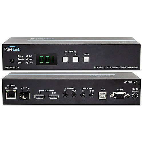 PureLink VIP-T300-E 4K HDMI and USB/KM over IP Encoder, TAA Compliant