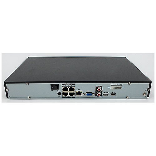 Dahua N42C1P4 4-Channel 4K 1U NVR, 4TB