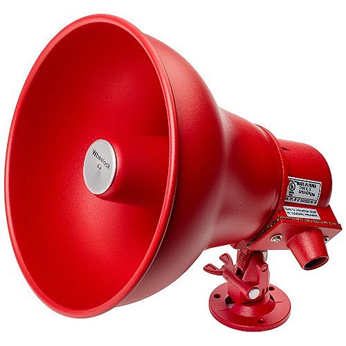 Eaton STH-15SR-ULC Supervised Horn Loudspeaker, Adjustable Mounting, ULC15W, 25/70V, Red