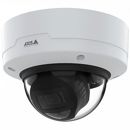 AXIS P3267-LV P32 Series 5MP Vandal Resistant Fixed Dome IR WDR IP Camera, 3-8mm Varifocal Lens, White