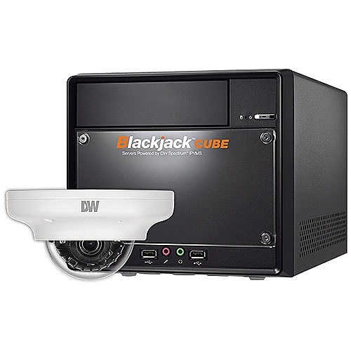 Digital Watchdog DW-CUV7DKIT616 Bundle (16) 6K-MV72Di28T 5MP 2.8-12mm Varifocal Lens Vandal Dome Cameras (1) 6K-BJCUBE6T 6TB HDD NVR