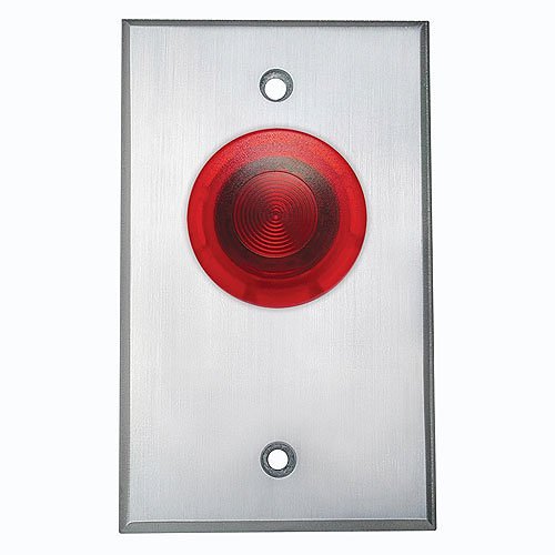 Camden CM-3050-R Illuminated Mushroom Push/Pull, N/O & N/C, Maintained, Red Button