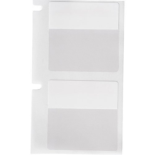 Brady PTL-19-427 Self-Laminating Vinyl Wrap Around Labels for BMP61 BMP71 M611, 1" H x 1" W, White / Clear