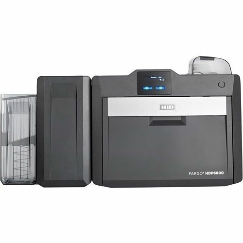 HID FARGO 94690 ID Badge Printer, HDP6600 Dual-Side Printer with