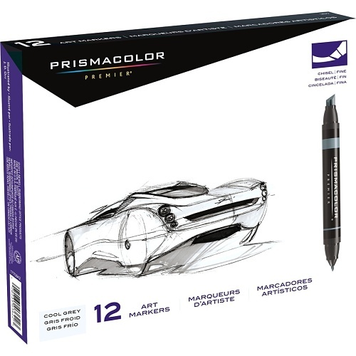Prismacolor 3622 Premier Dual-Ended Art Marker Sets, Fine