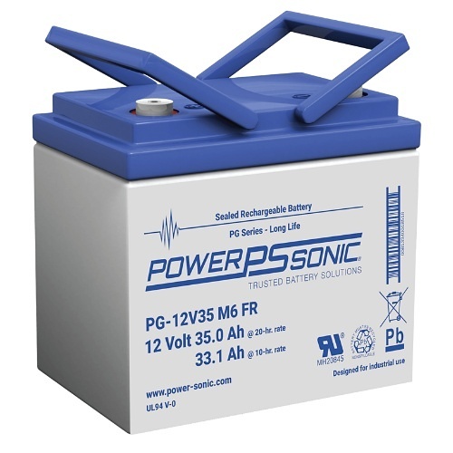 Power Sonic Ps 12350 Nb Ps Series 12v 35ah Sealed Lead Acid Battery 