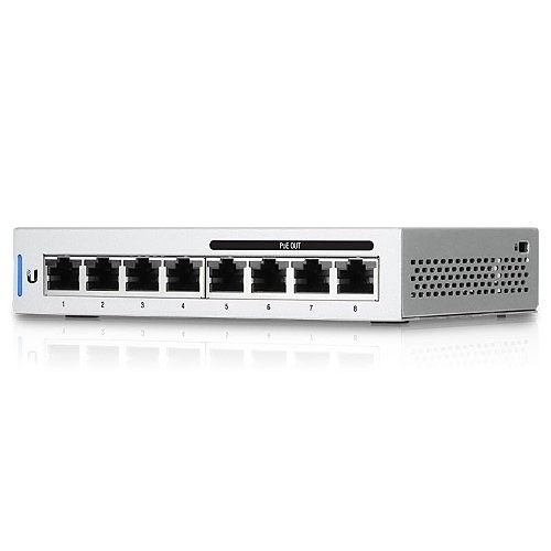 Ubiquiti US-8-60W 8-Port Managed Switch PoE+, 60W