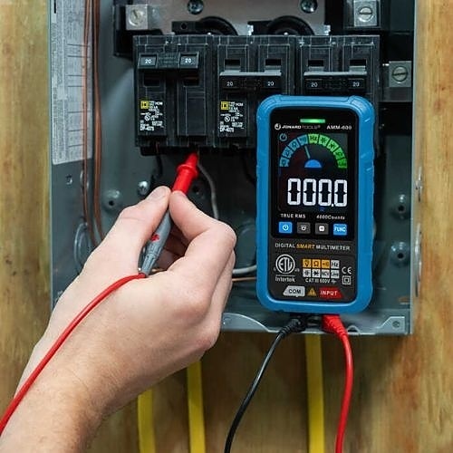 Jonard Tools AMM-600 Automatic Intelligent Digital Multimeter, 600V