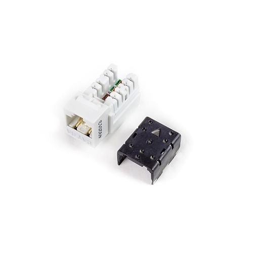 Hyperline KJNE-8P8C-C6A-90-BL CAT6(a) Unshielded Keystone