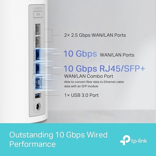 TP-Link DECO BE85(1-PACK) BE22000 Tri-Band Whole Home Mesh WiFi 7