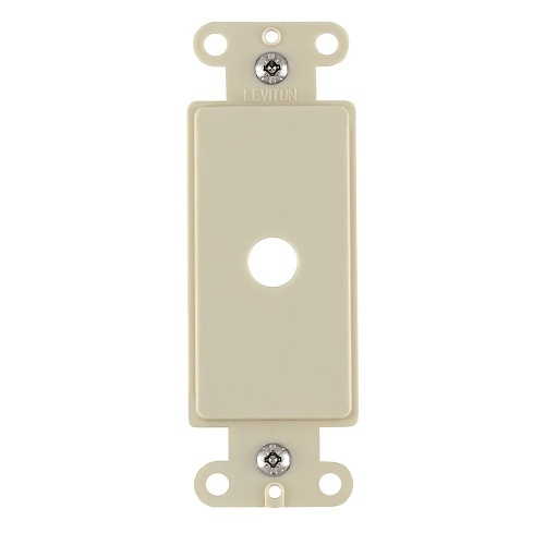 Leviton 40649-t Inserti Decora 6P4C Con Terminali A Vite – Light Almond, Per Placche A Muro Decora E HDMI