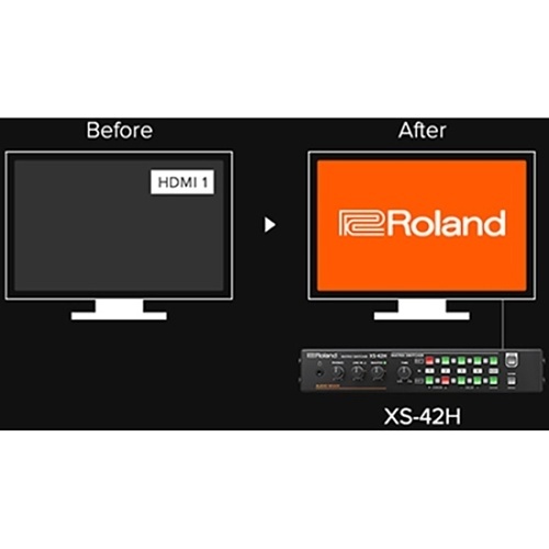 Roland XS-42H Matrix Switcher, 4x2 HDMI