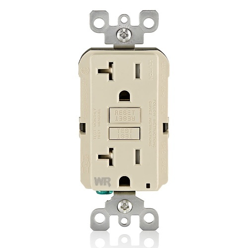 Presa Sicurezza Esterna Presa GFCI Esterna 20A 125V - Antimanomissione, Resistente Alle Intemperie, Con Luce Indicatore 20 Amp Gfci Outlet Tamper Resistant - Foto 13