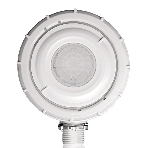 Leviton OSFHW-CTW Outdoor Occupancy Sensor, Fixed Mount, 120/347V, White