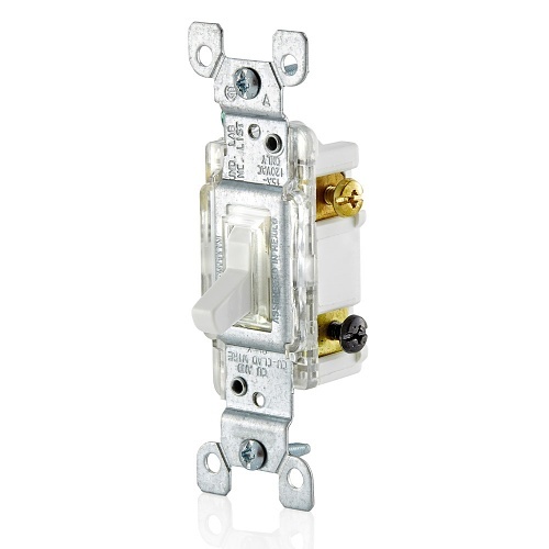 Leviton L1463-2W Smart Dimmer & Light Switch, 3W 15A LED Toggle ...