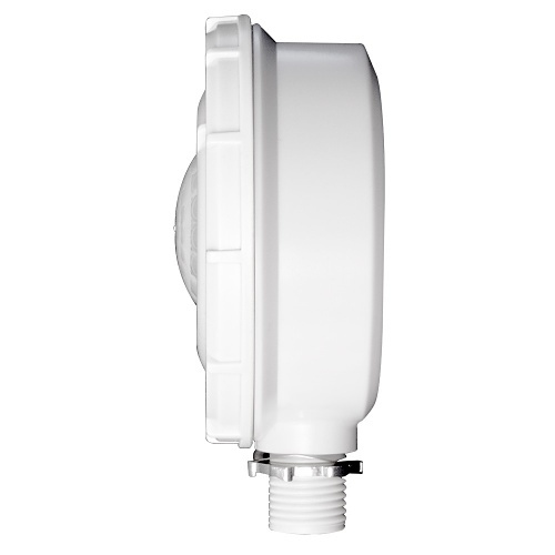 Leviton OSFHW-CTW Outdoor Occupancy Sensor, Fixed Mount, 120/347V, White