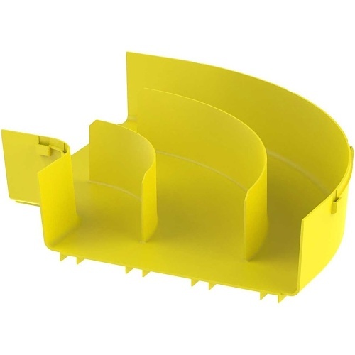 Panduit FRRA12X4LYL Cable Management, Horizontal Right Angle