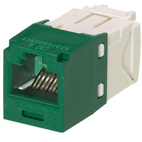 Panduit CJ688TGGRC Keystone Jack, Module CAT6 UTP with 8