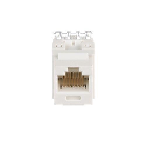 ackee Panduit NK688MIW CAT6 Keystone Jack Insert, White