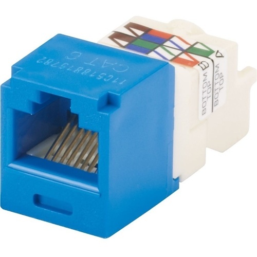 Panduit CJ688TPBU Mini-Com UTP RJ45 CAT6 TP-Style Jack