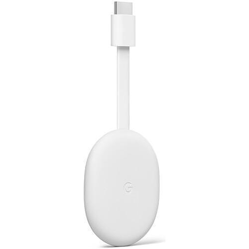Google Chromecast with HD Google TV, Snow (GA03131-US)