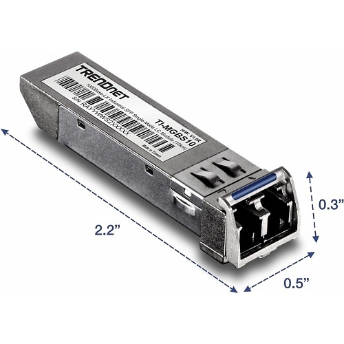 TRENDnet TI-MGBS10 1000BASE-LX Industrial SFP Single-Mode LC