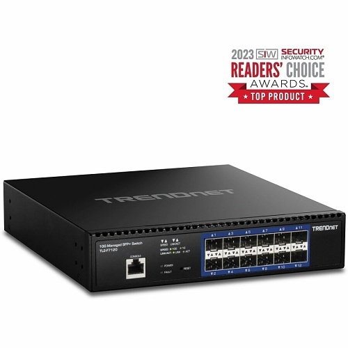 TRENDnet TL2-F7120 12-Port 10G Layer 2 Managed SFP+ Switch