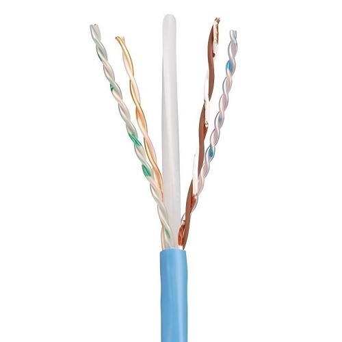 Panduit PUP6AHD04BU-G Copper Cable, CAT6A, 23 AWG, UTP, Blue