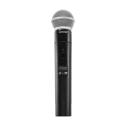 M*z様 プロ仕様UHFワイヤレスマイクシステム Wireless Microp Shure MXW2X/SM58=-Z10 Handheld Transmitter with SM58 Capsule
