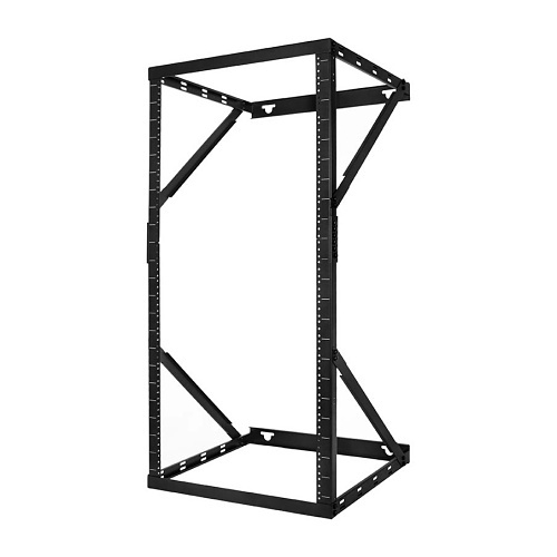 Strong SR-WM-SK-19 Wall-Mount Expandable Open-Frame Rack, 8-22U