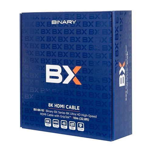 Binary BX-8K-10 BX Series Active 8K Ultra HD High Speed HDMI Cable