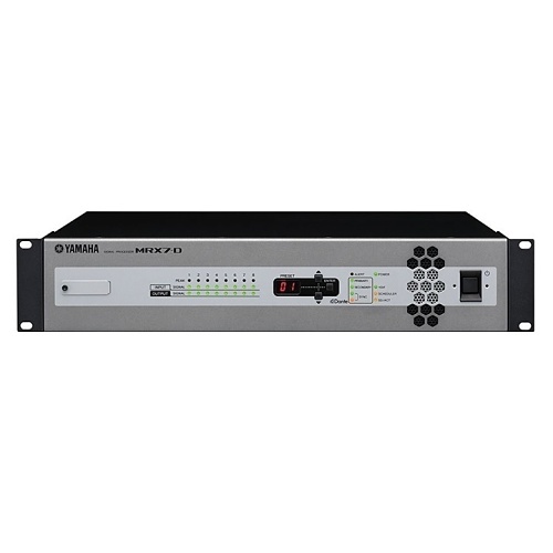 Yamaha MRX7-D Dante Open Architecture DSP Processor, 8x8