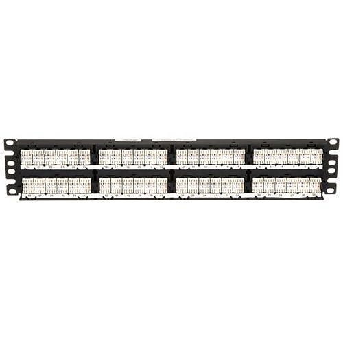 Panduit DP48688TGY Network Patch Panel, Cat6 Flat 48 Punchdown