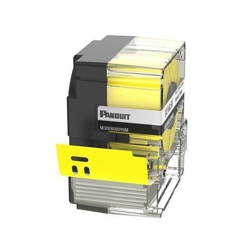 Panduit M300X050Y6M PXE Cassette, Marker Plate, Polyester