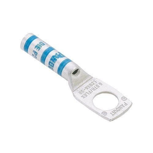 Panduit LCBX350-12-6 Compression Connector Lug, 1-Hole, Flex, 350kcmil ...