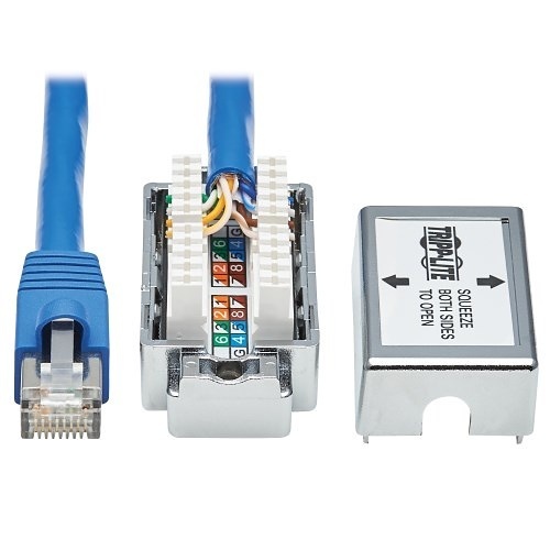 Tripp Lite N237A-P18N-WHSH CAT6A Junction Box Cable Assembly