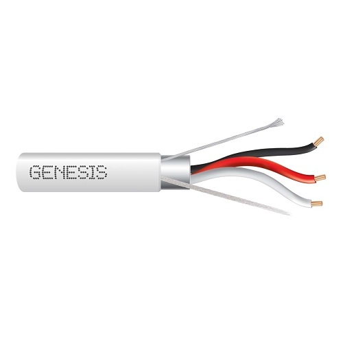 Genesis 32261112 18/3 Stranded Shielded Cable, Plenum, CMP